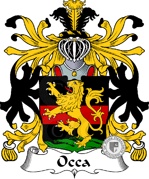 Wappen der Familie Occa