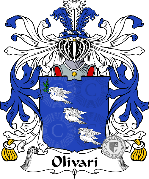 Brasão da família Olivari