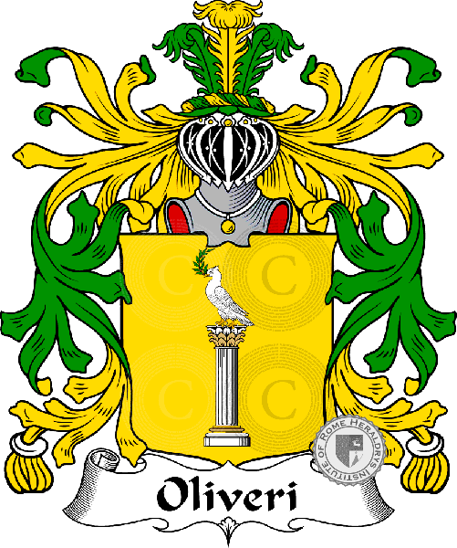 Brasão da família Oliveri