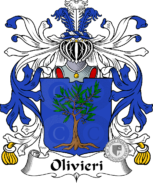 Escudo de la familia Olivieri