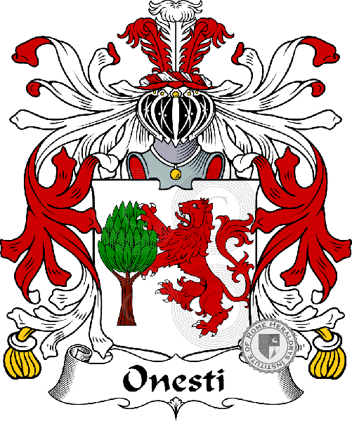 Escudo de la familia Onesti