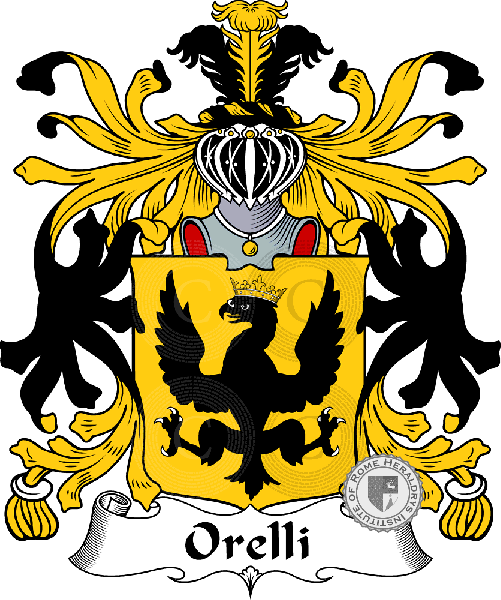 Coat of arms of family Orelli