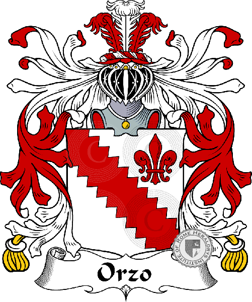 Wappen der Familie Orzo
