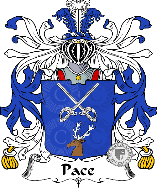 Wappen der Familie Pace