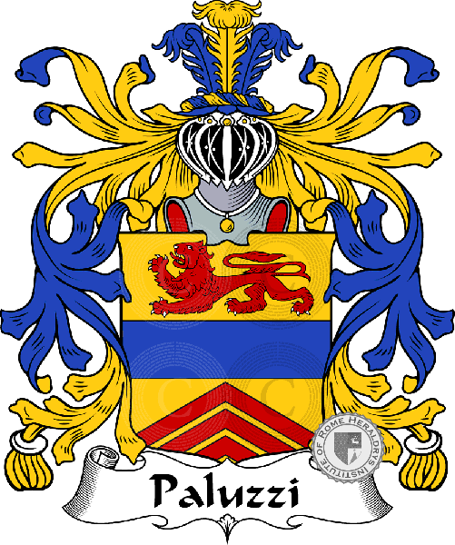 Escudo de la familia Paluzzi