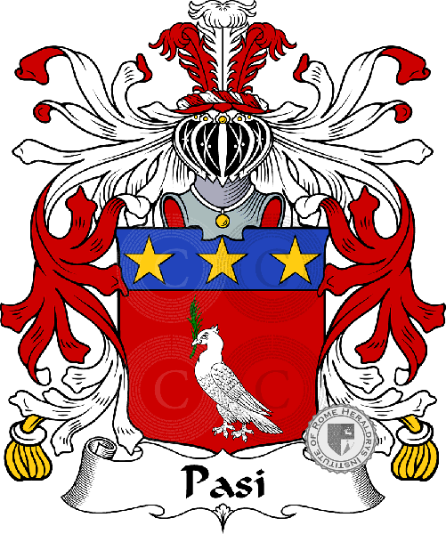 Coat of arms of family Pasi