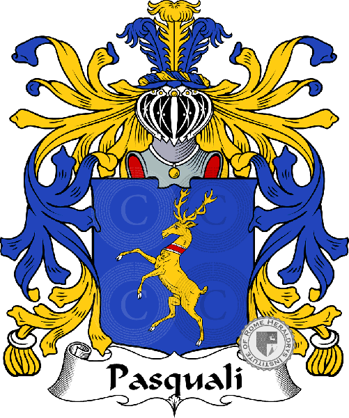 Brasão da família Pasquali