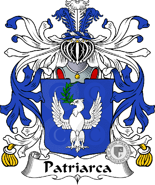 Coat of arms of family Patriarca