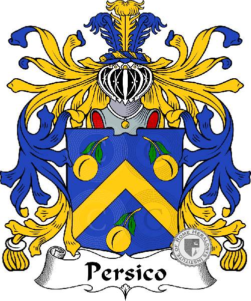 Coat of arms of family Persico