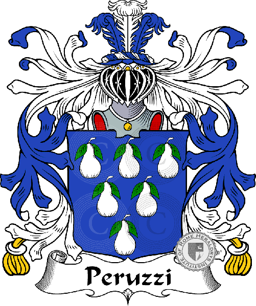 Escudo de la familia Peruzzi