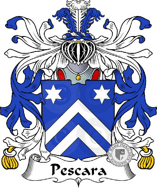 Wappen der Familie Pescara