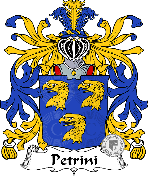 Brasão da família Petrini