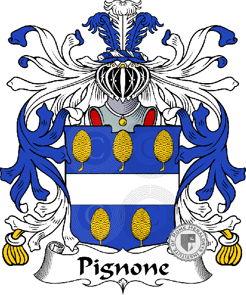 Escudo de la familia Pignone