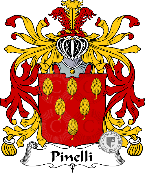 Escudo de la familia Pinelli