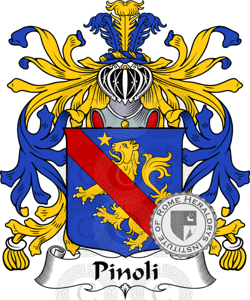 Brasão da família Pinoli