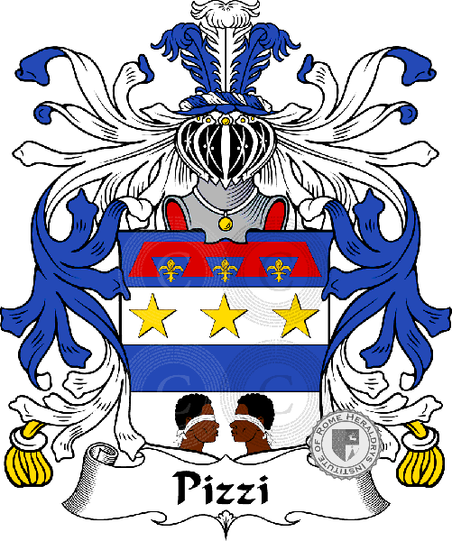 Coat of arms of family Pizzi