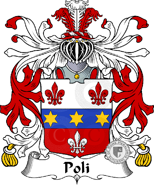 Coat of arms of family Poli