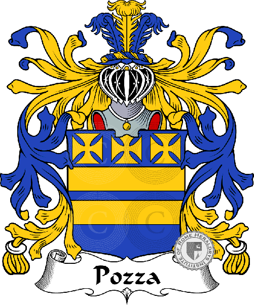 Wappen der Familie Pozza