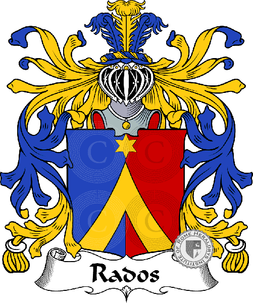 Escudo de la familia Rados