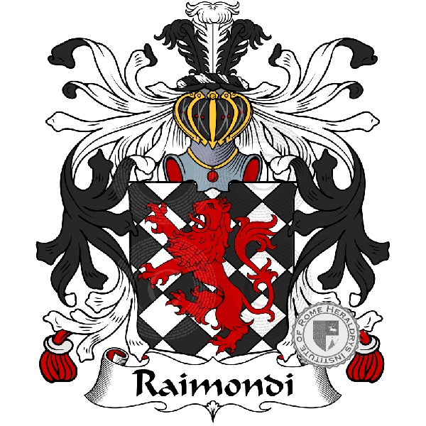 Coat of arms of family Raimondi