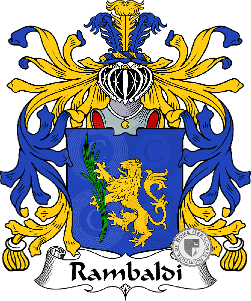 Coat of arms of family Rambaldi