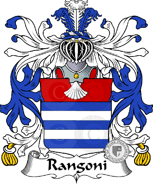 Coat of arms of family Rangoni
