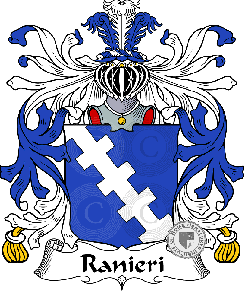 Brasão da família Ranieri