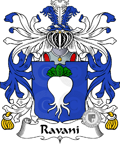 Escudo de la familia Ravani