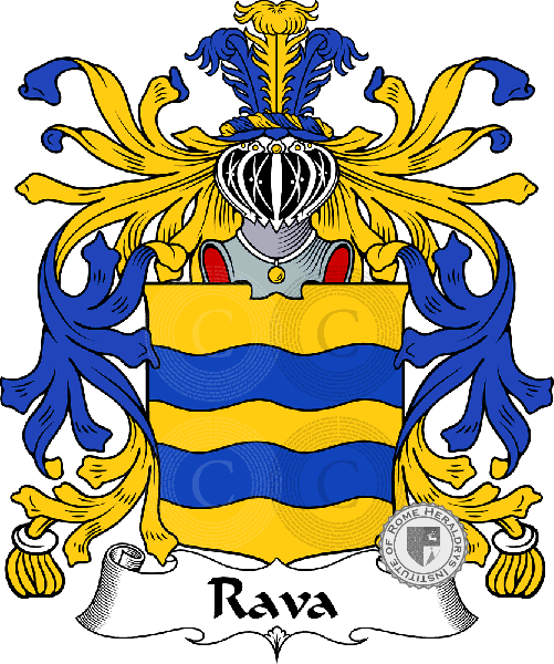 Escudo de la familia Rava
