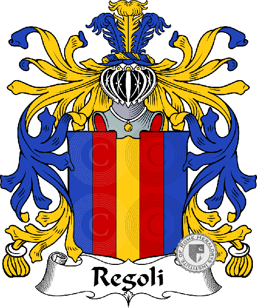 Wappen der Familie Regoli