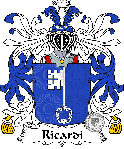 Escudo de la familia Ricardi