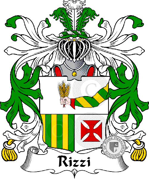 Escudo de la familia Rizzi
