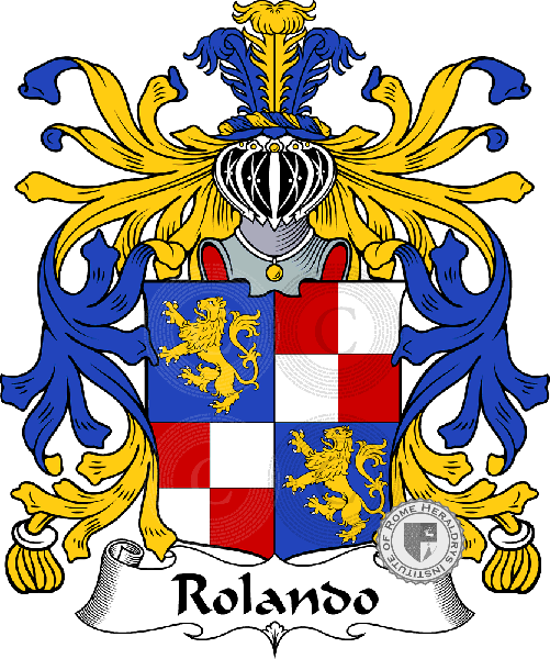 Escudo de la familia Rolando