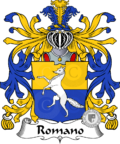 Wappen der Familie Romano