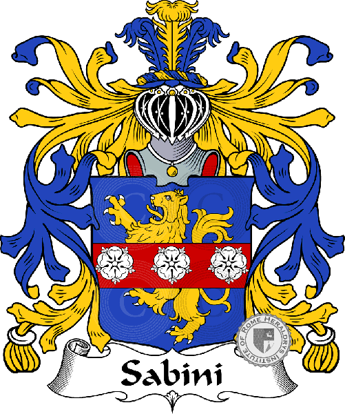 Escudo de la familia Sabini