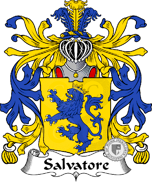Coat of arms of family Salvatore