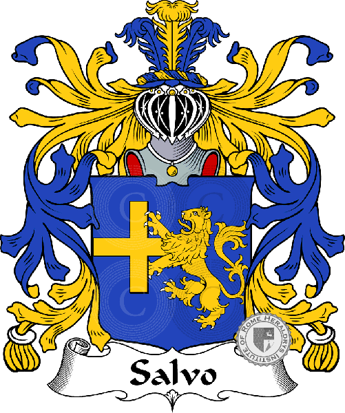 Coat of arms of family Salvo