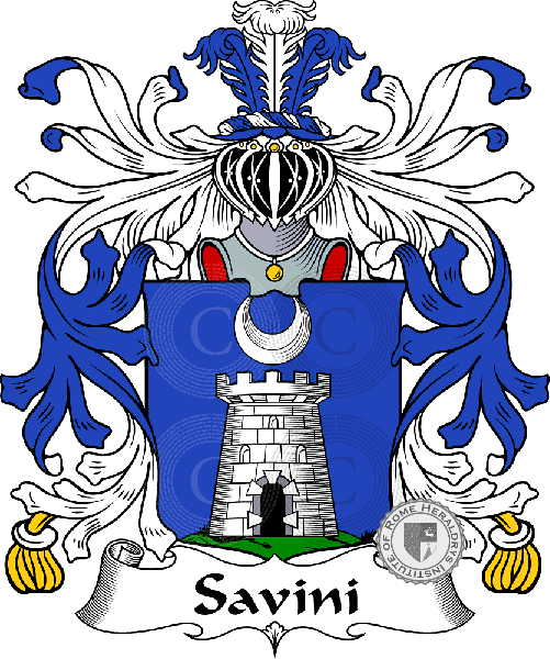 Escudo de la familia Savini