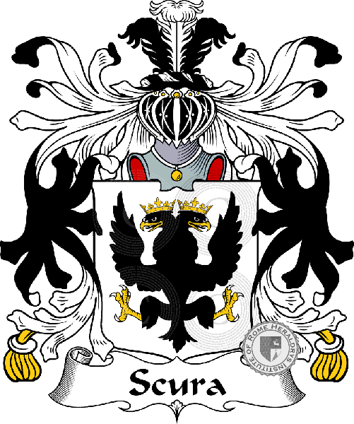 Coat of arms of family Scura