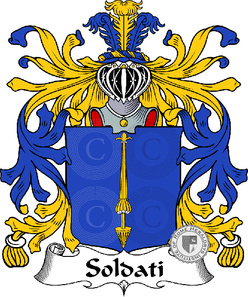 Coat of arms of family Soldati