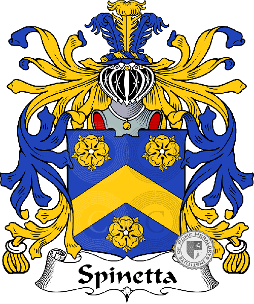 Wappen der Familie Spinetta