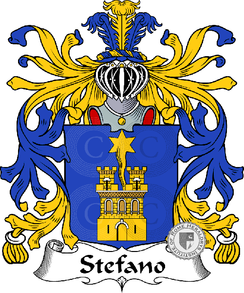 Wappen der Familie Stefano