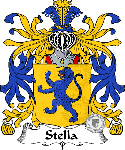 Coat of arms of family Stella
