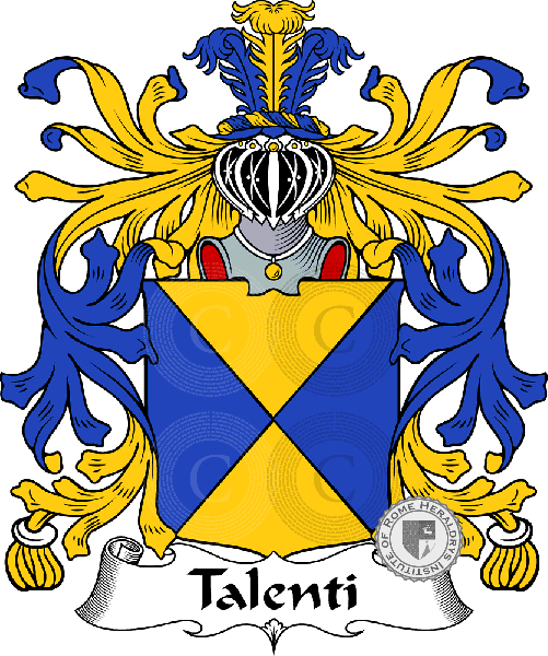 Escudo de la familia Talenti