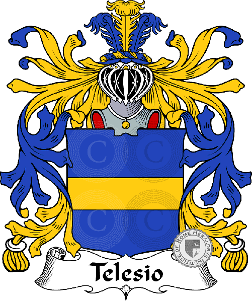 Coat of arms of family Telesio