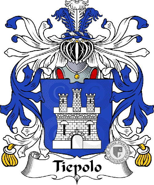 Brasão da família Tiepolo