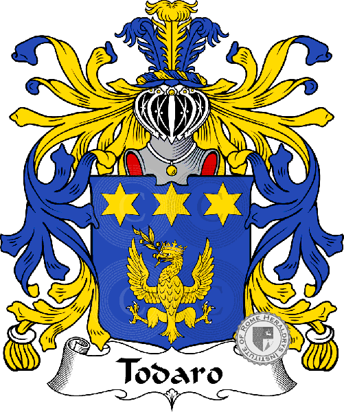 Coat of arms of family Todaro