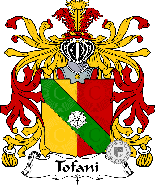 Wappen der Familie Tofani