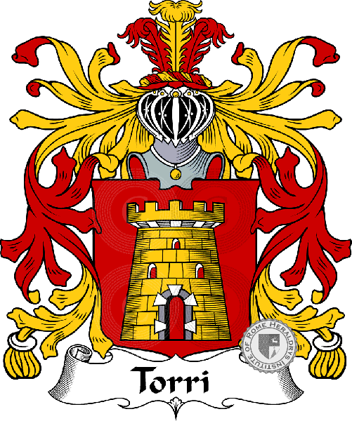 Coat of arms of family Torri