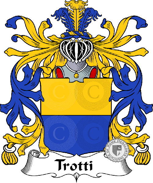 Escudo de la familia Trotti